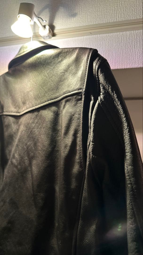 UnitedTokyo カーフダブルライダース サイズ3