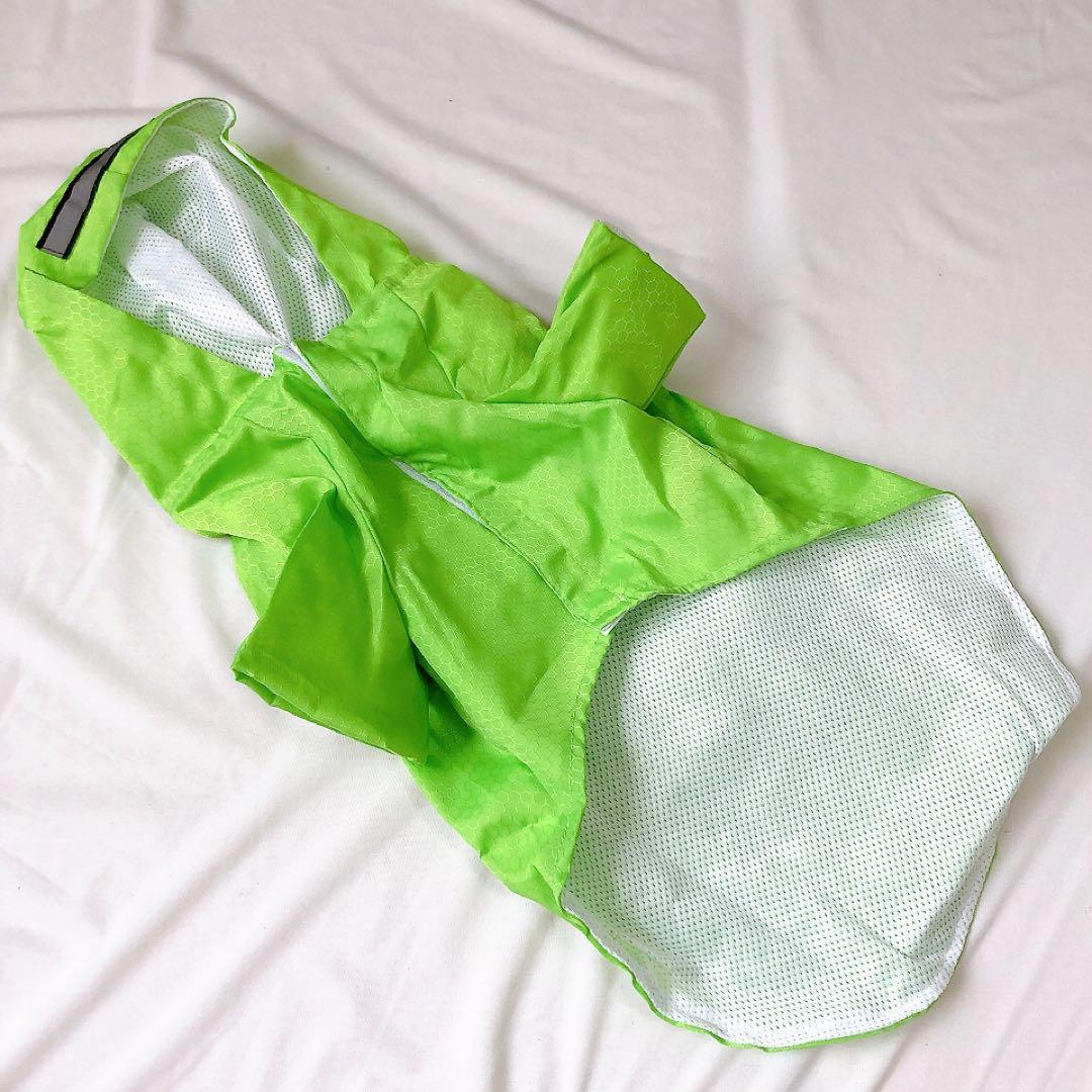 犬用レインコート ポンチョ 犬用 カッパ 中型犬 着脱簡単 快適 梅雨対策