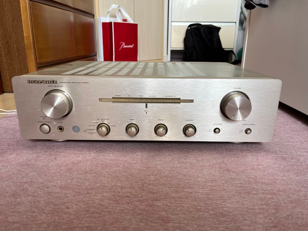 Marantz PM6001 プリメインアンプ シルバー