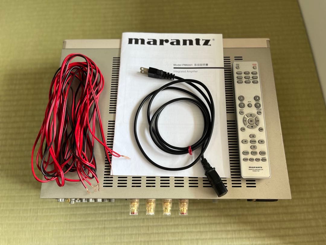 Marantz PM6001 プリメインアンプ シルバー