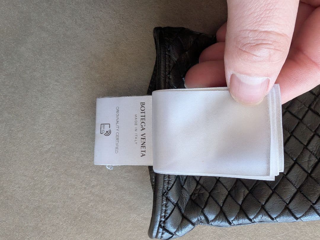 美品・箱付き★ボッテガ/メンズレザーグローブ/イントレチャートレザー グローブ