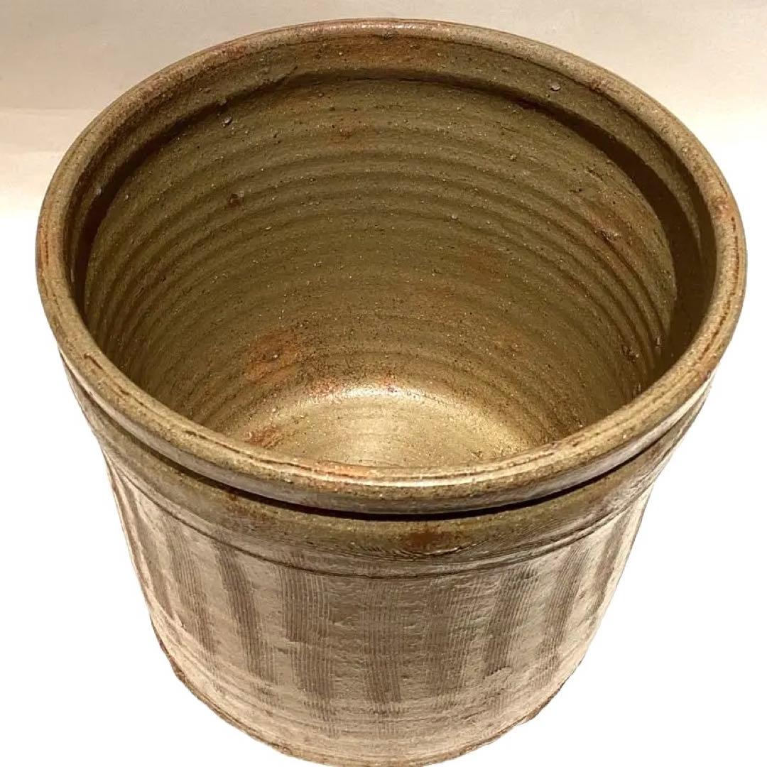 那波鳳翔作　伊羅保水指