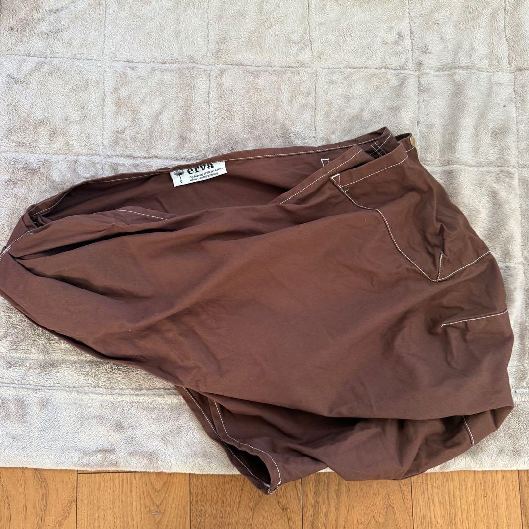 erva 犬用スリング 抱っこ紐　チョコブラウン Lサイズ