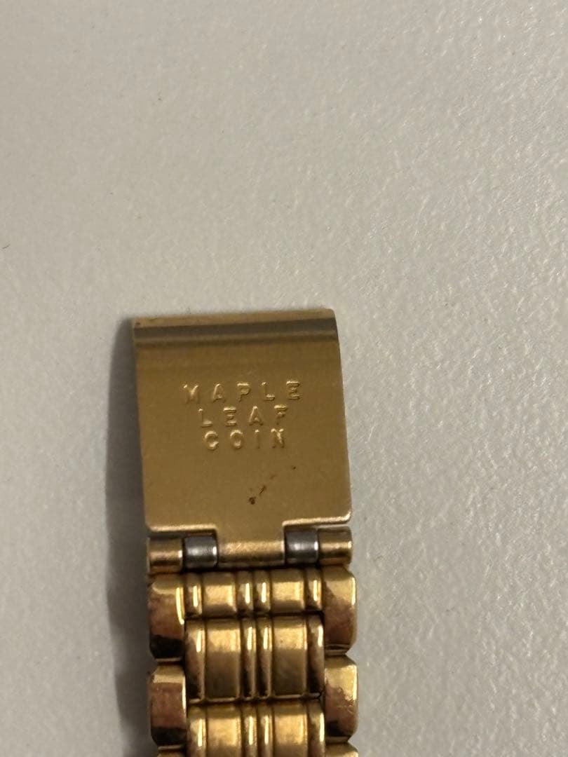 腕時計　メイプルリーフ　金貨　SK-148-C MAPLE LEAF COIN