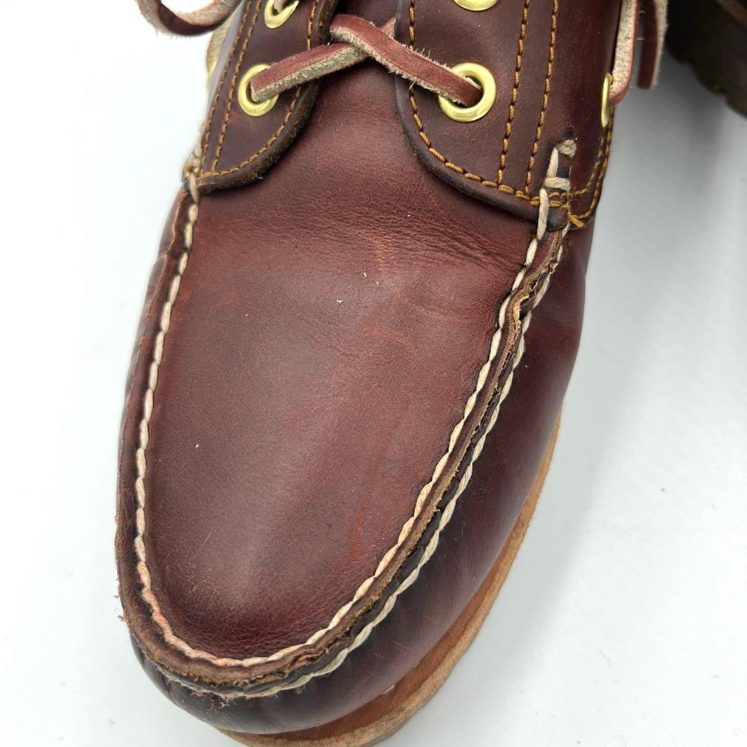 靴 Timberland 3eye classic lug Burgundy