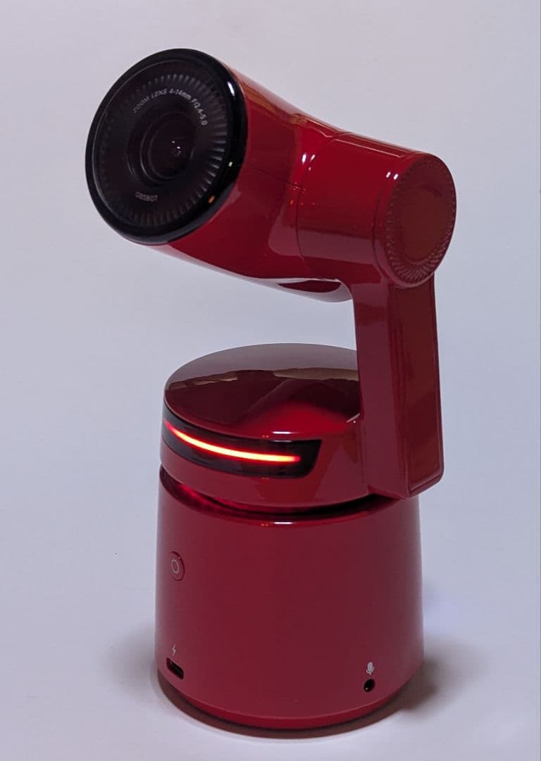 特価！【USED】自動追尾AIカメラ OBSBOT Tail 赤