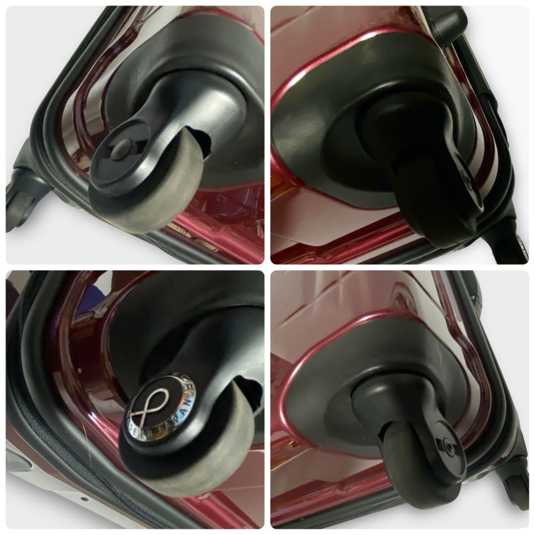 tamy1192プロテカ　スタリアV　ストッパー付き　76L静音キャスター