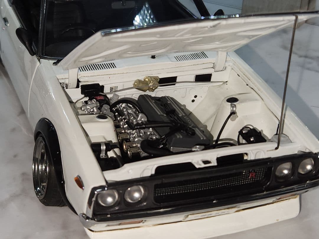 【京商】1/18日産 スカイライン ケンメリGT-R ミニカー