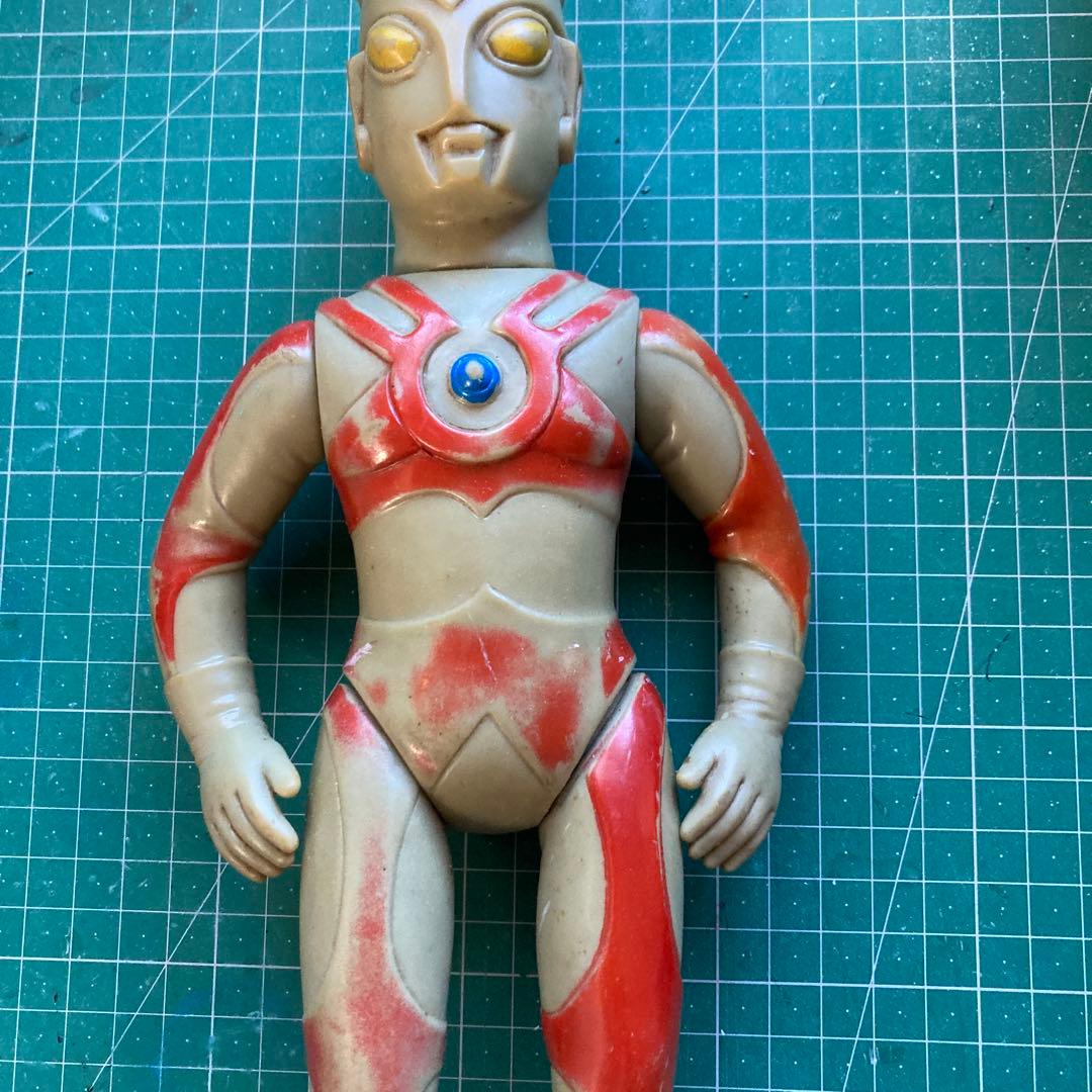 ウルトラマンA ソフビ　当時物