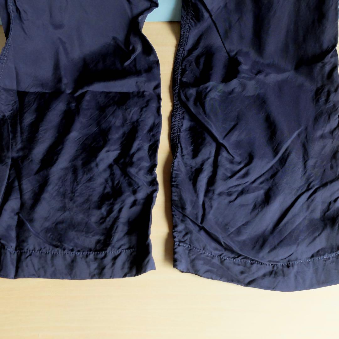 トリコ　コムデギャルソン キュプラ カーゴパンツ S 濃紺