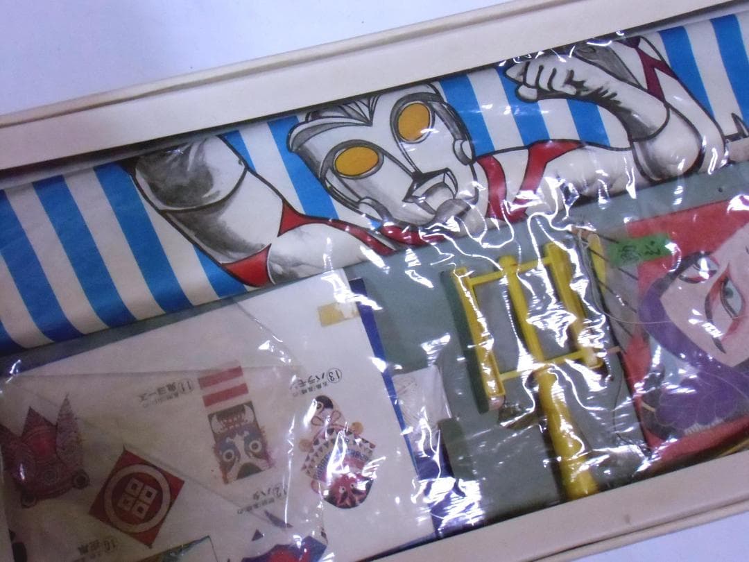 当時物！未使用品　仮面ライダー ウルトラマンA 変身忍者嵐 3種コンプリート