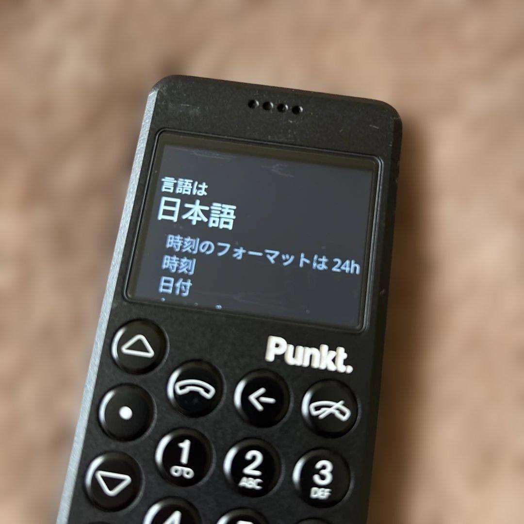Punkt. MP02A ブラック SIMフリー