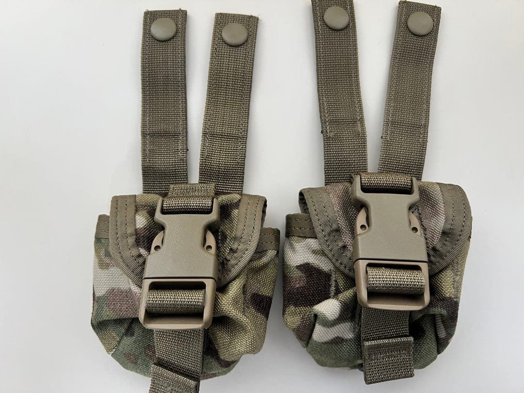 SOFLCS M67 FRAG Grenade Pouch×2 Multicam