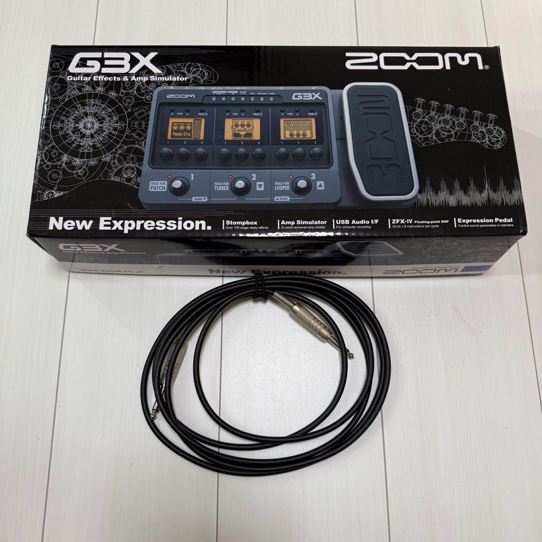 ZOOM G3X ギターエフェクター　おまけ付き