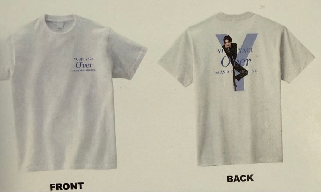 八木勇征1st&2nd台湾ファンミ Tシャツ Mセット