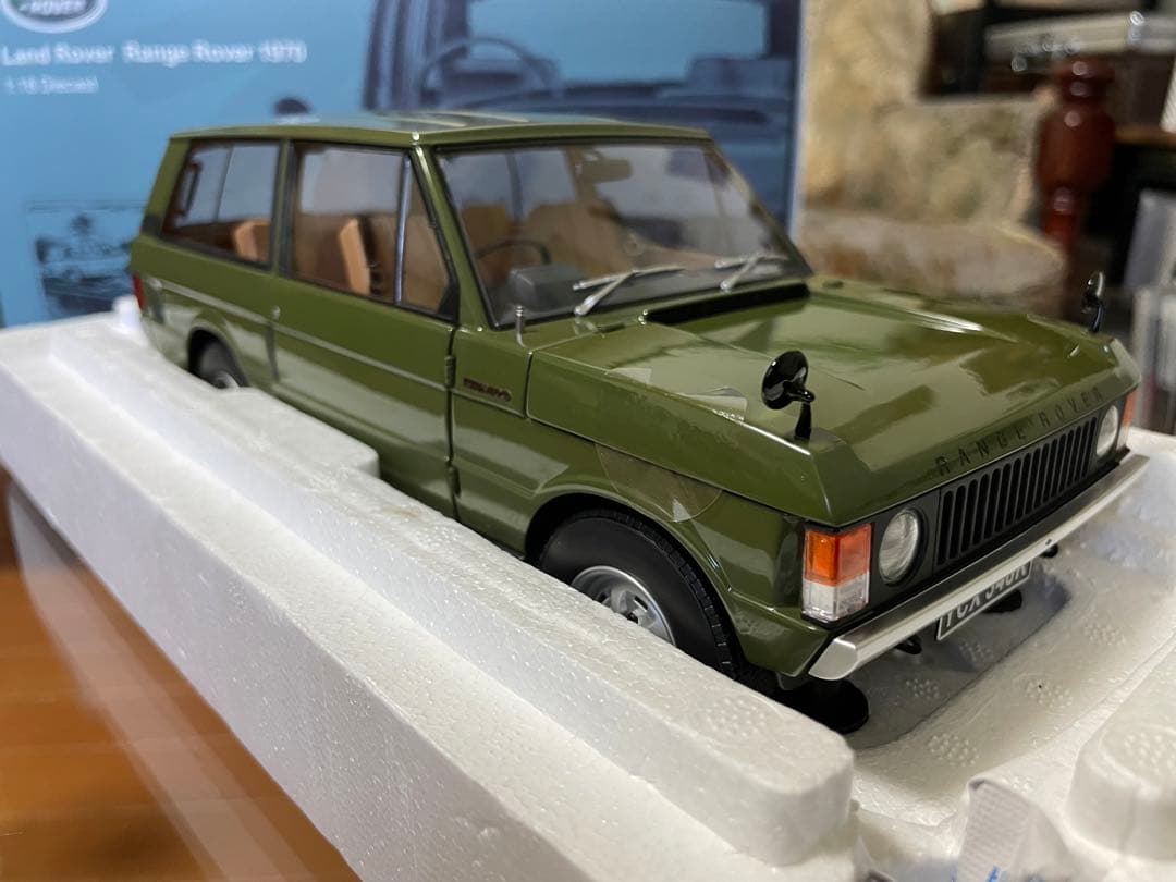 価格変更1/18オールモストリアル レンジローバー1970 グリーン 未展示品