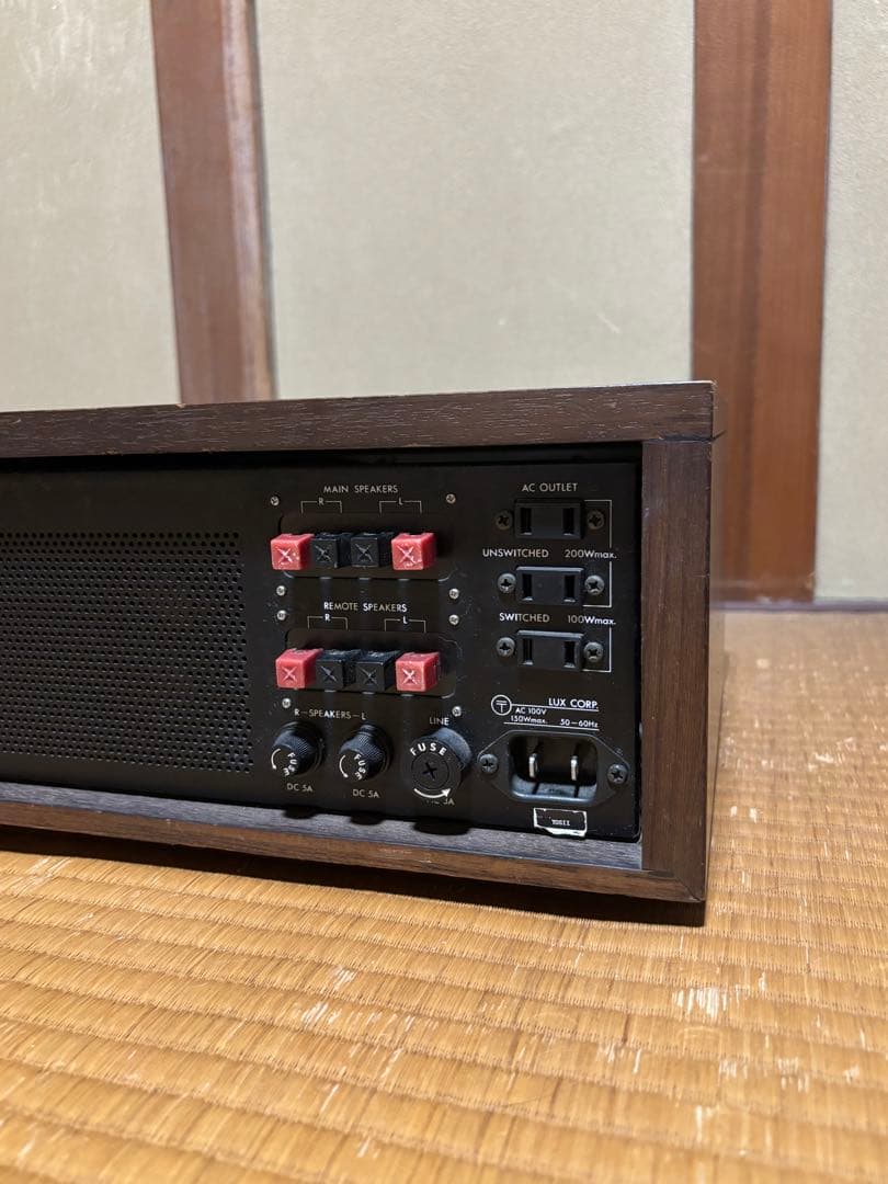 luxman L-504 プリメインアンプ