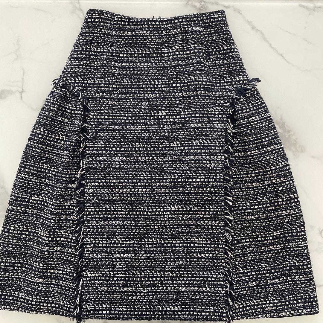ボーダーズアットバルコニーツイードスカート