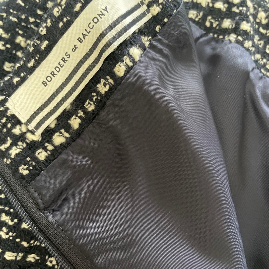 ボーダーズアットバルコニーツイードスカート