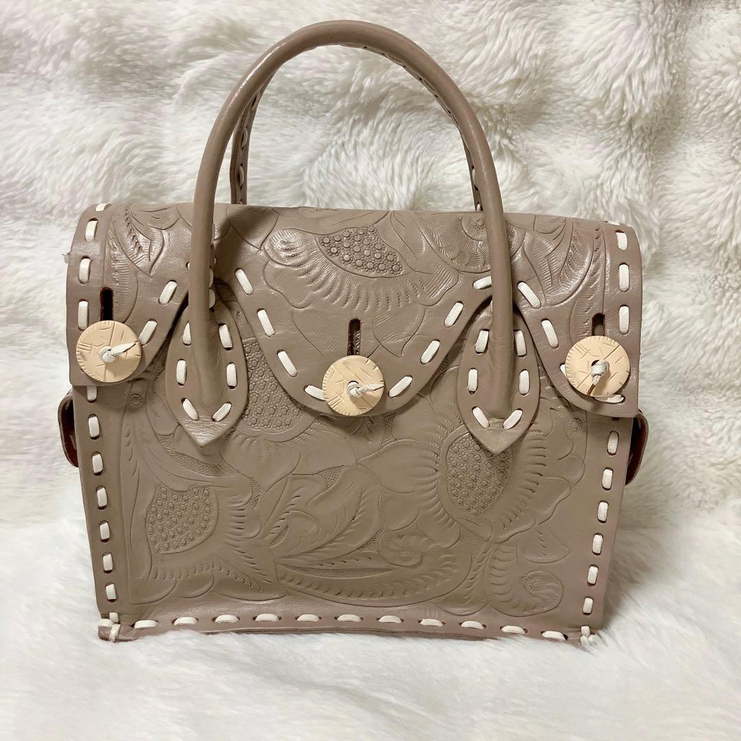 ★5%値下可能★ カービングトライブス グレースコンチネンタル ハンドバッグ