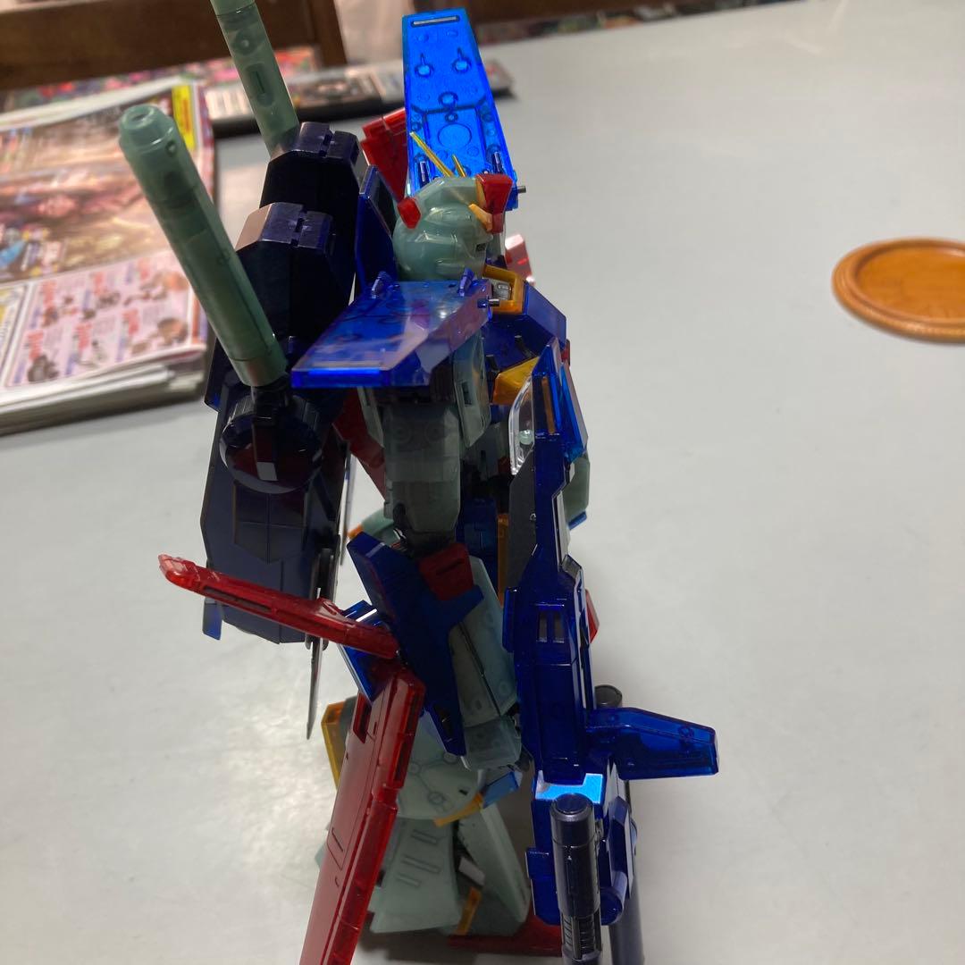 MGZZ GUNDAM \"Ver.Ka\" 限定版クリアメカニカルコアメッキ風塗装