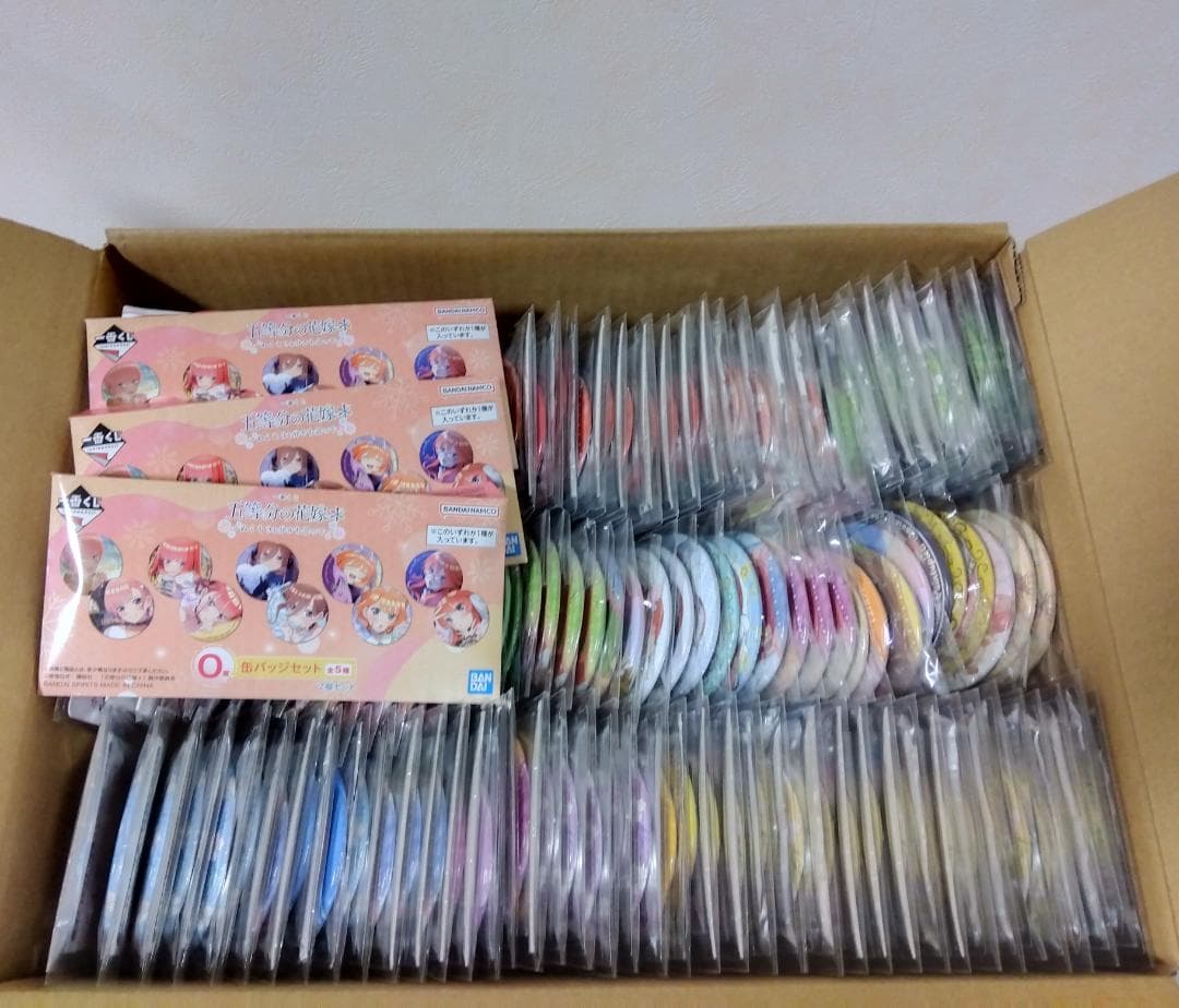 五等分の花嫁 缶バッジ 130個以上