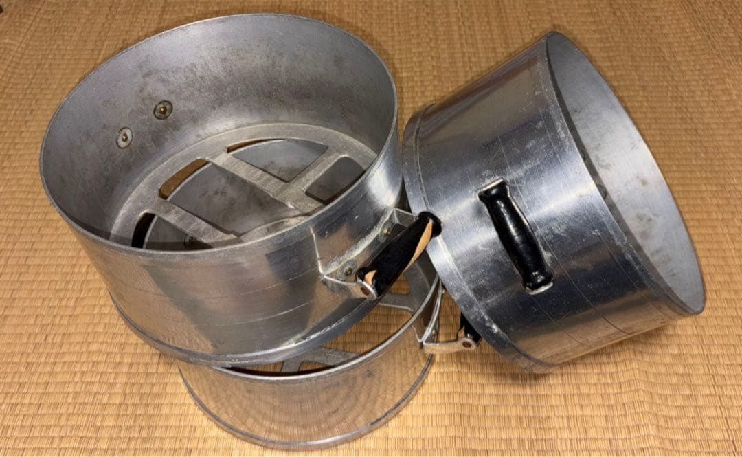 アルミ羽釜 蓋付き