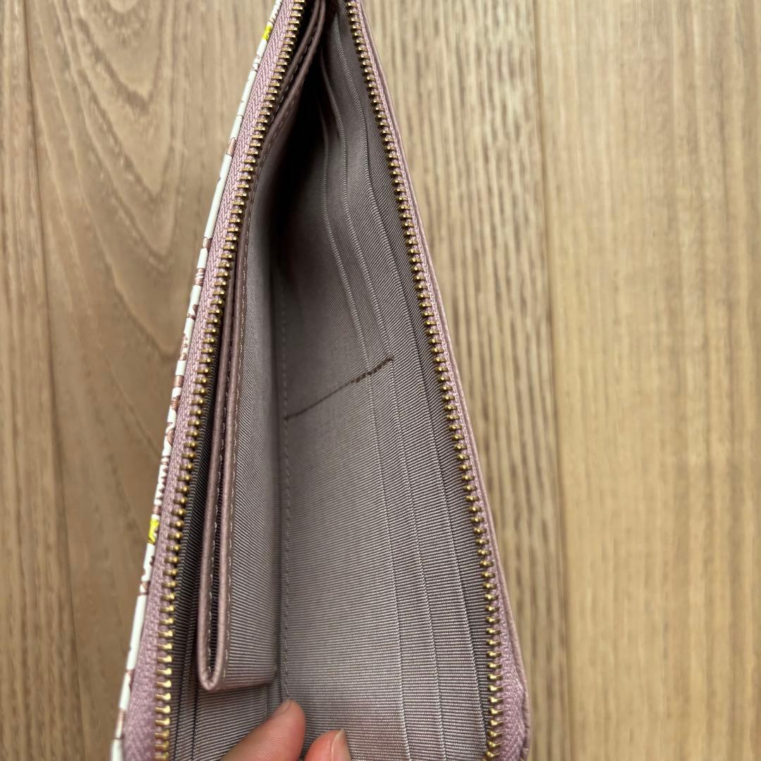 新品未使用❗️友禅文庫 × efffy 猫柄/ 牛革 / 箱・ノベルティ付き