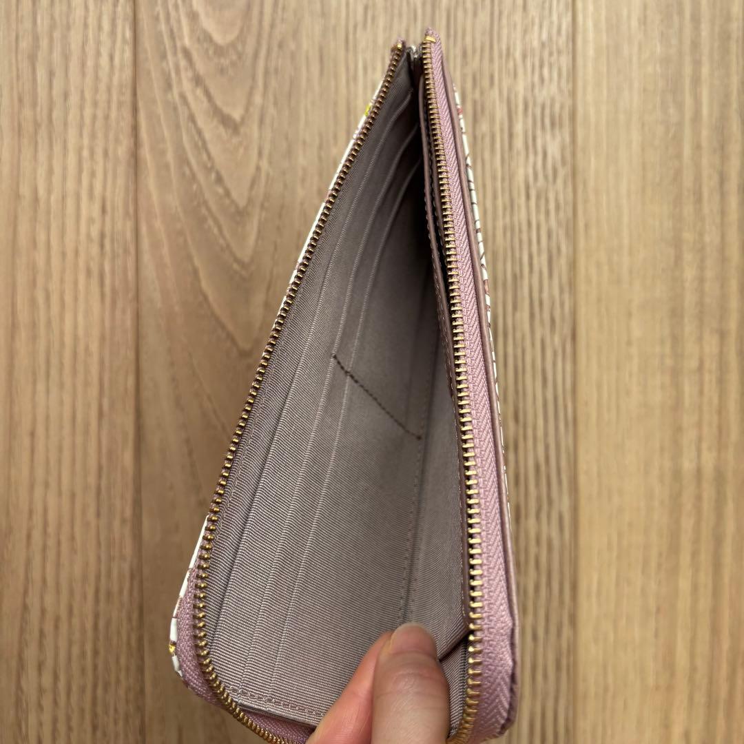 新品未使用❗️友禅文庫 × efffy 猫柄/ 牛革 / 箱・ノベルティ付き