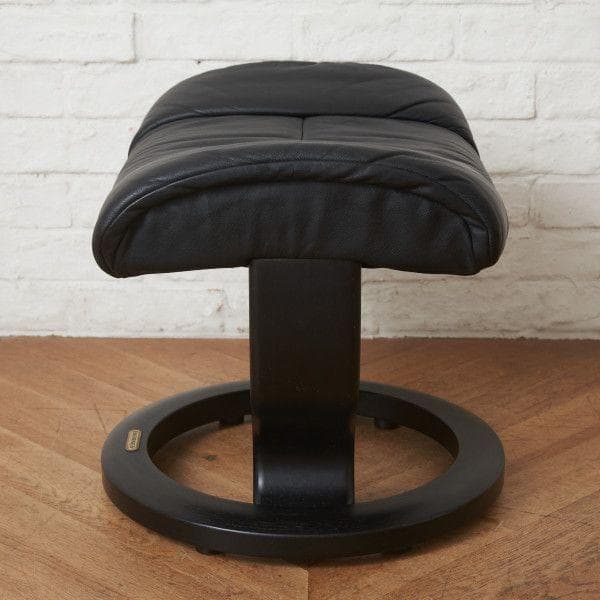 93536★エコーネス オットマン 北欧 本革 スツール ekornes