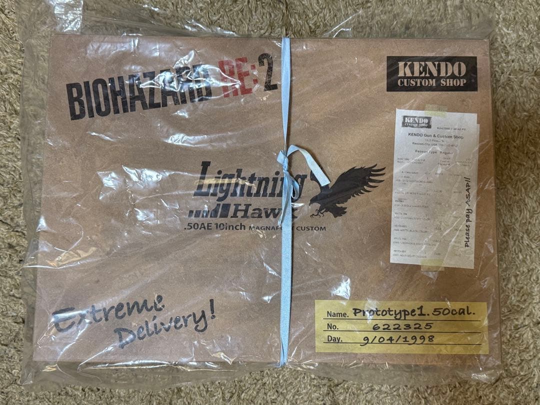 新品 東京マルイ ライトニングホーク.50AE 10インチ マグナポートカスタム