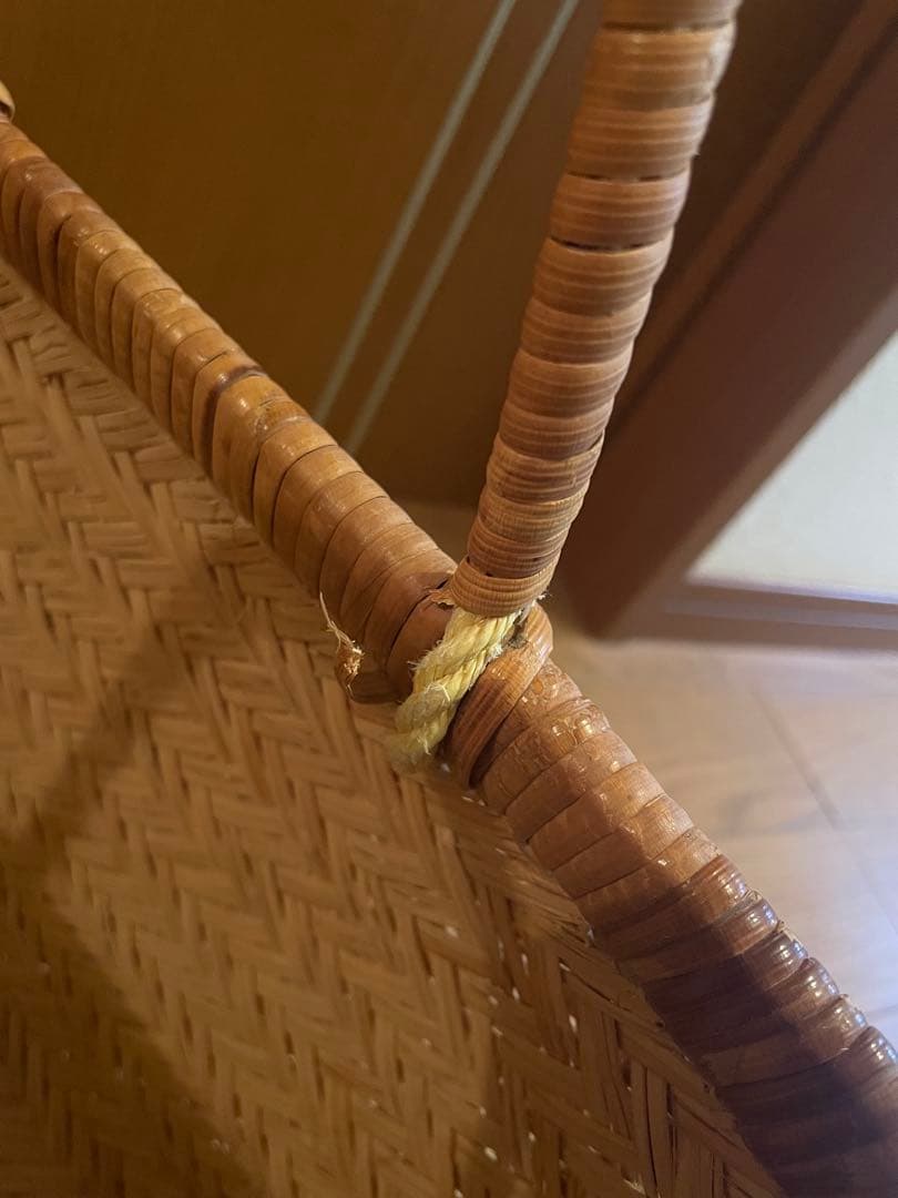 鳥越竹細工　かごバック　入れ子　セット