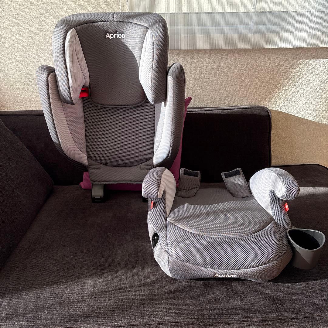 Aprica Air Ride ジュニアシート グレー