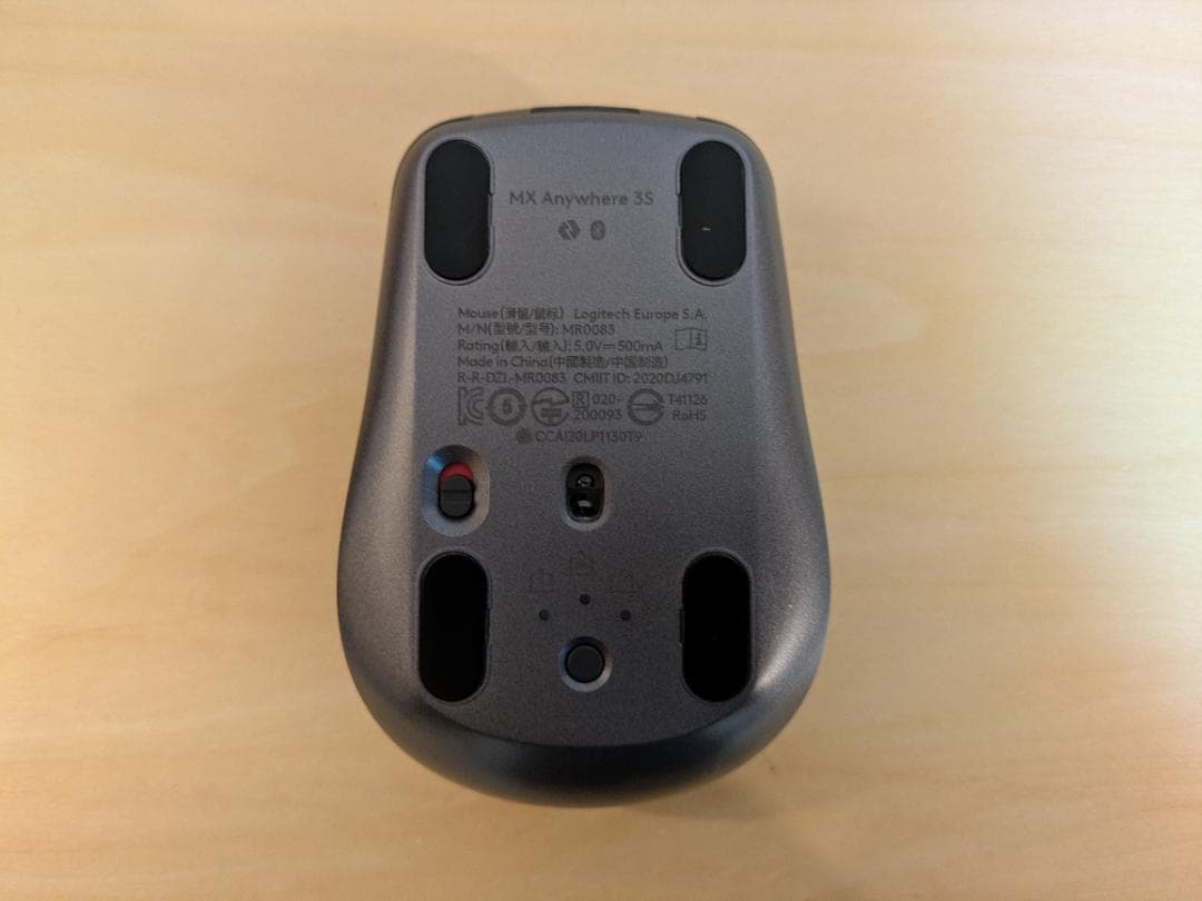 Logicool MX Anywhere 3S ワイヤレスマウス【付属品あり】