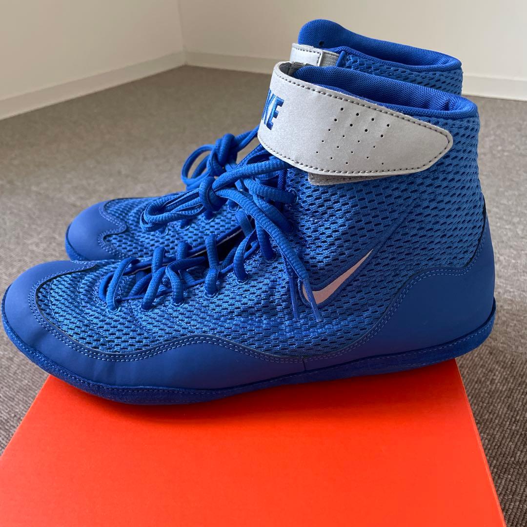 ナイキ・インフリクト [ブルー/シルバー］ 青 ハイカット28.0cm