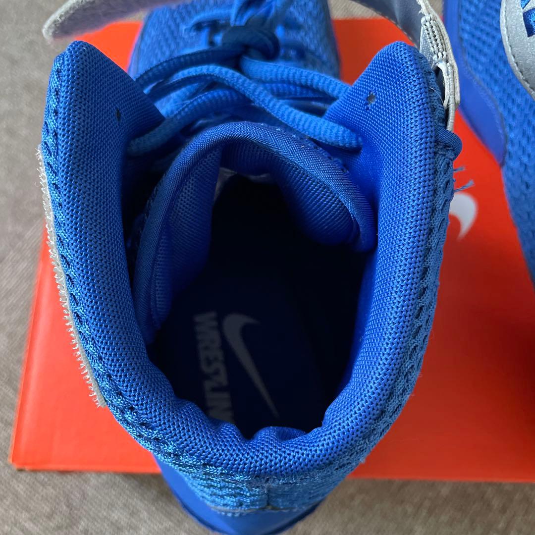 ナイキ・インフリクト [ブルー/シルバー］ 青 ハイカット28.0cm