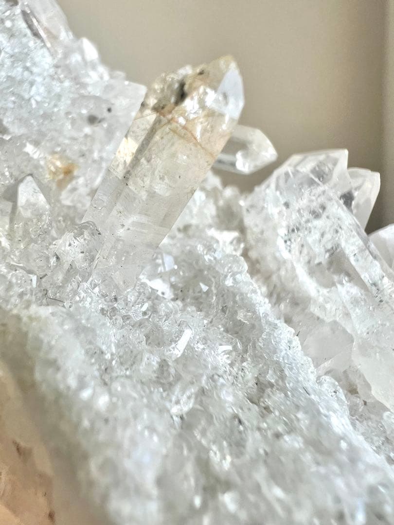 祝春節✨AAAAA宝石質マニハール 天空に浮かぶクリスタル神殿✨ルチル入天使の翼