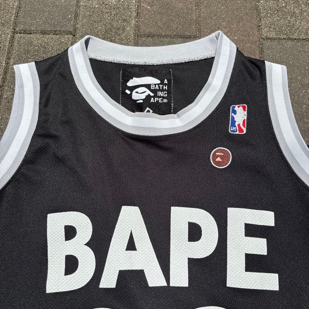 アベイシングエイプ a bathing ape バスケシャツ ユニフォーム