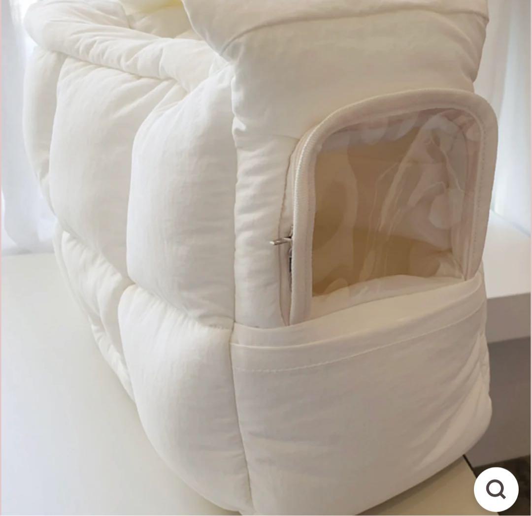 美品 韓国DOUBLE COMMA CLOUD BAG（IVORY）スリング