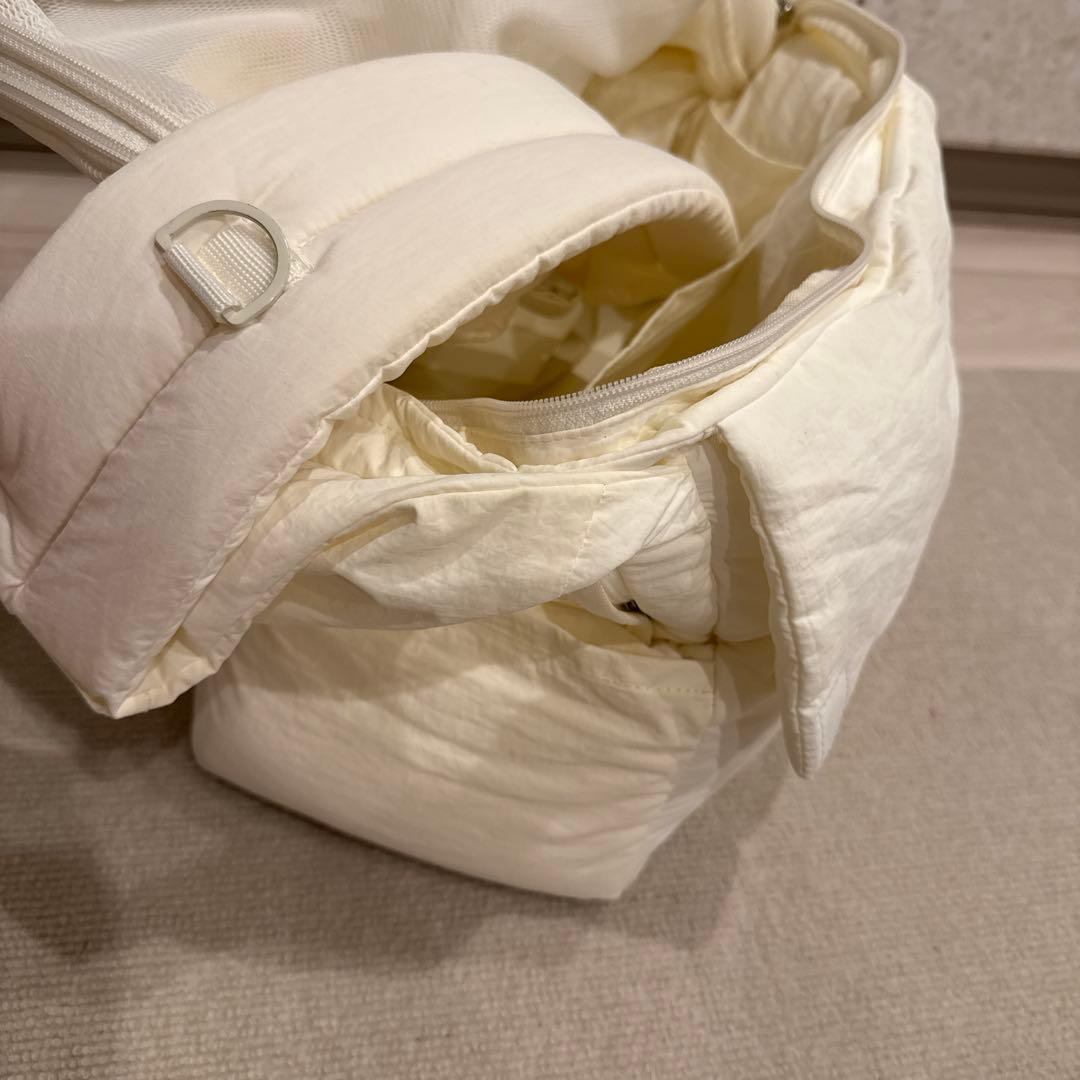 美品 韓国DOUBLE COMMA CLOUD BAG（IVORY）スリング