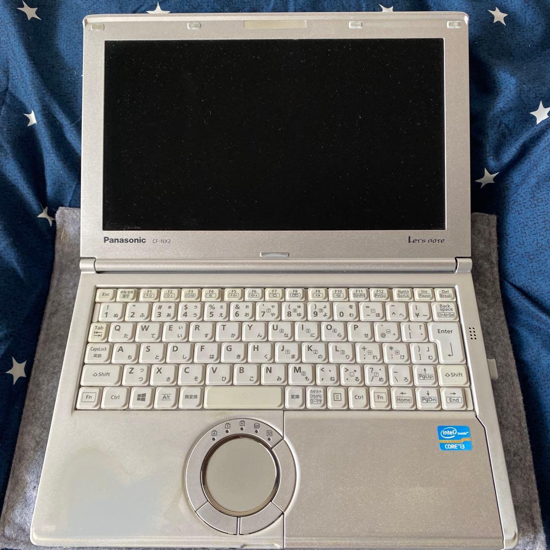 Panasonic CF-AX2 ノートPC 本体 ACアダプター付き