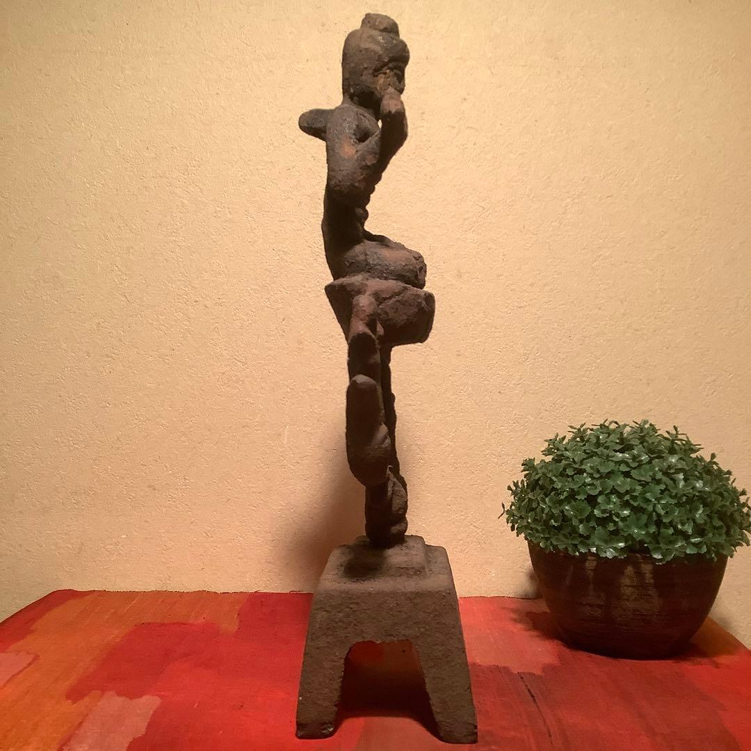 朝鮮・高麗仏「釋迦摩尼像古鉄仏」朝鮮三国・高句麗・百済・新羅・古鉄発掘仏