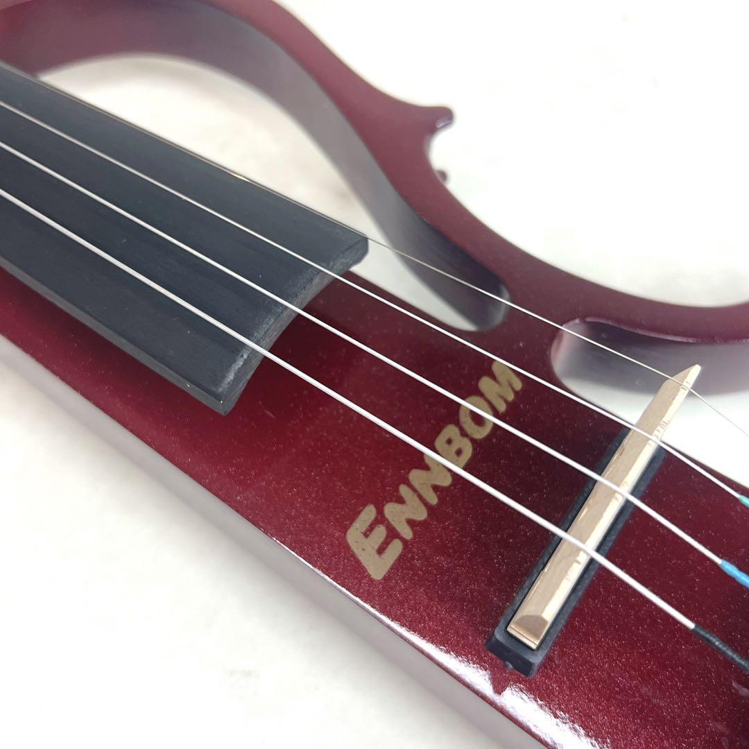 【超美品】 ENNBOM エボニー サイレントバイオリン HVPV-30 4/4