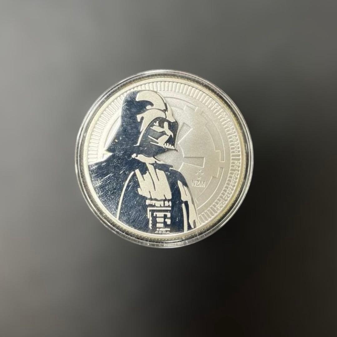 【純銀】ダース・ベイダー　2DOLLARS 純銀プルーフ