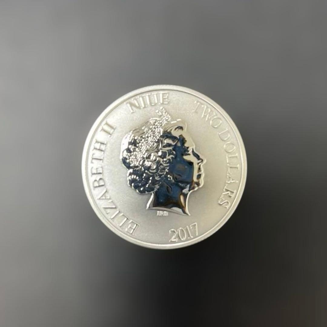 【純銀】ダース・ベイダー　2DOLLARS 純銀プルーフ