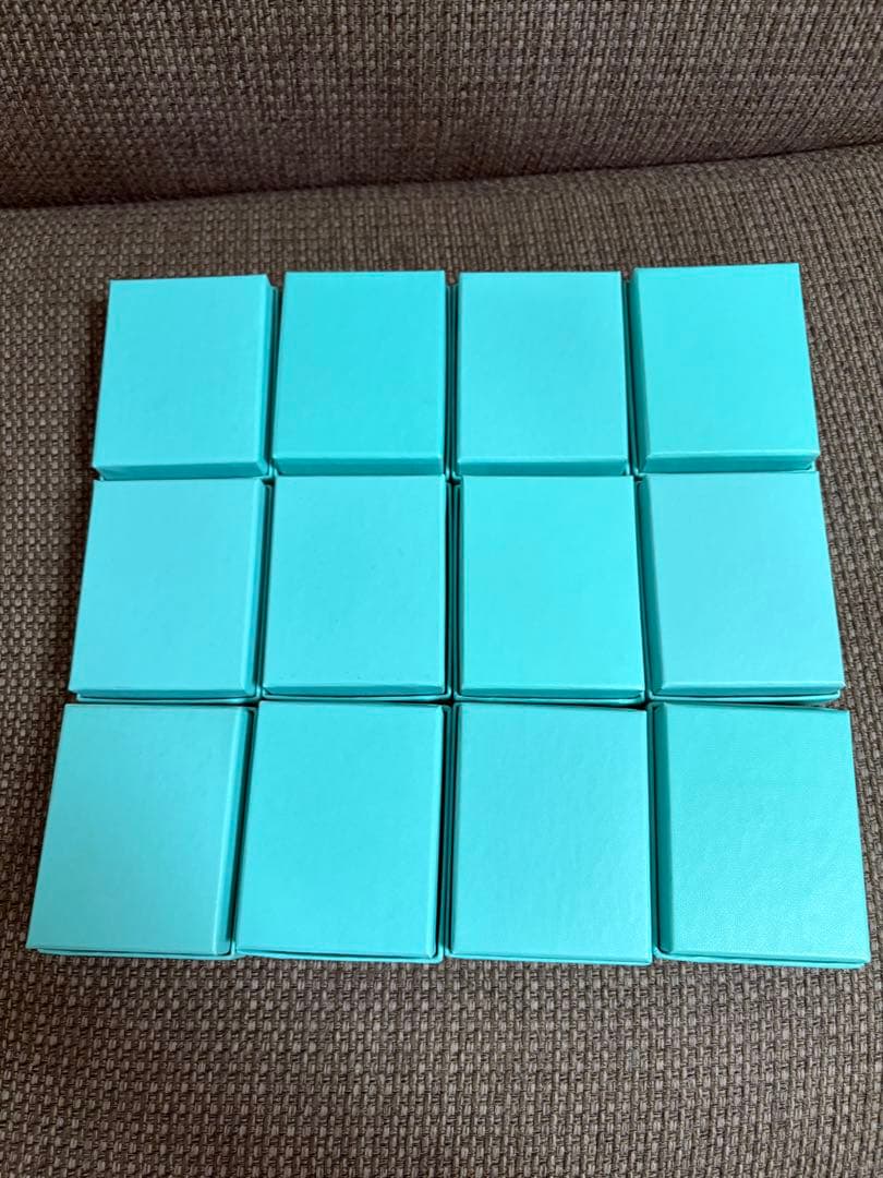 旧型　中古品ティファニー空箱巾着袋12セット