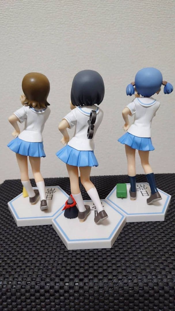 「日常」3人のキャラクターフィギュアセット