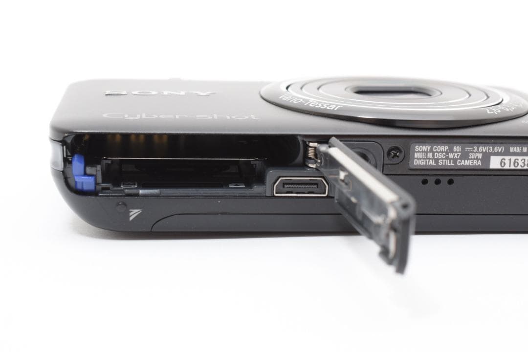 【極美品】SONY Cyber-shot DSC-WX7 ブラック　新品級！