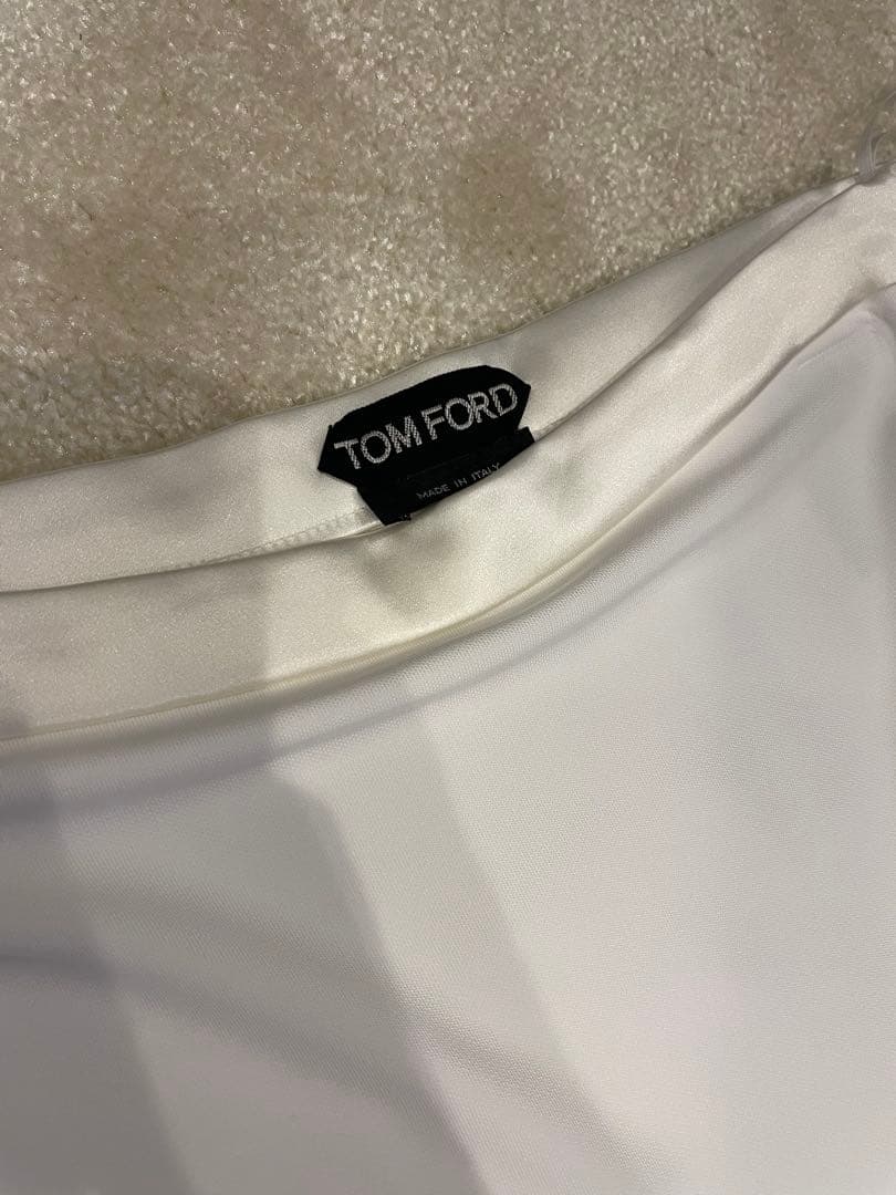 TOM FORD ホワイト タイトスカート
