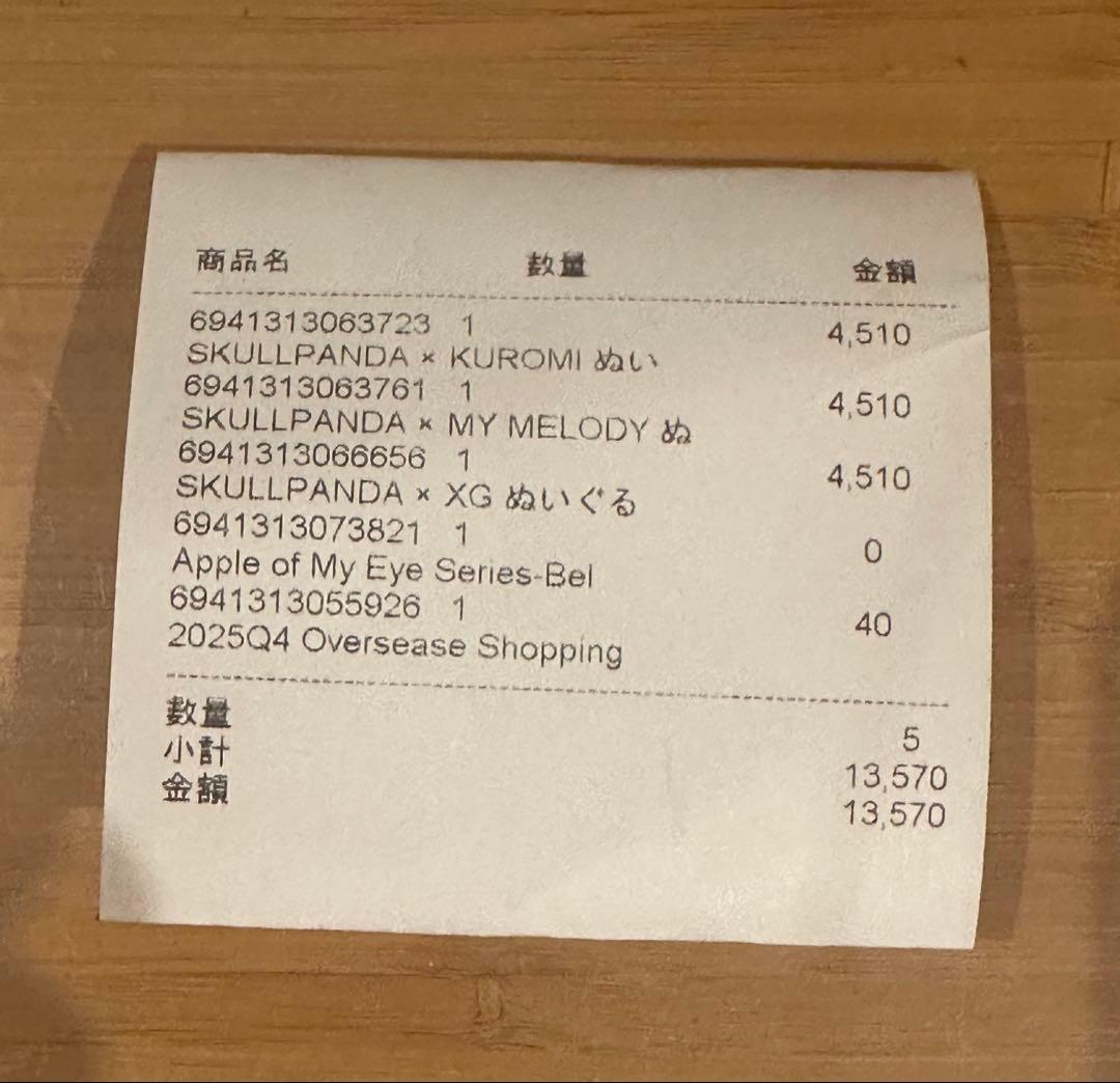 POPMART SKULLPANDA XG コラボ スカルパンダ